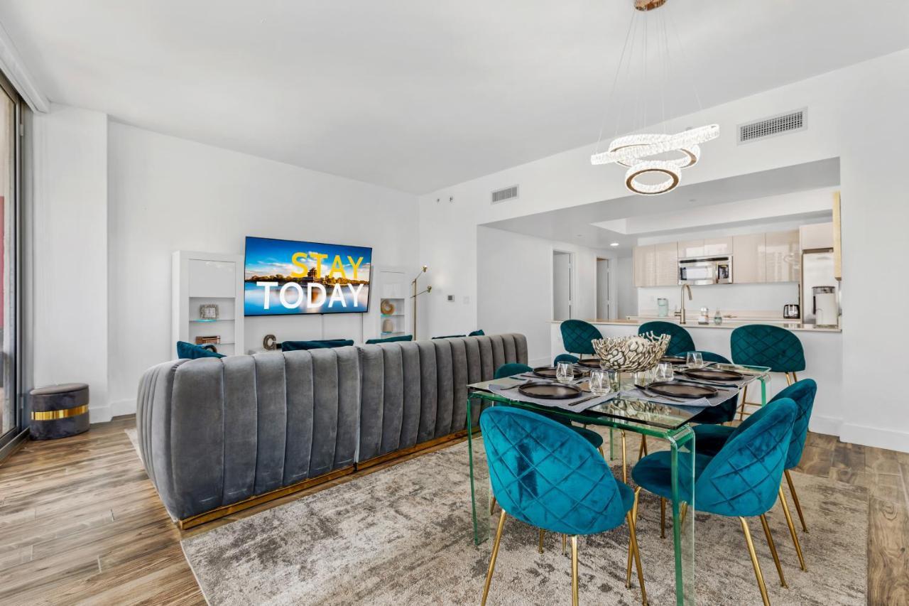 Appartamento Beachwalk - Penthouse In The Sky 3bdr And 3ba Luxury Direct Ocean View Hallandale Beach